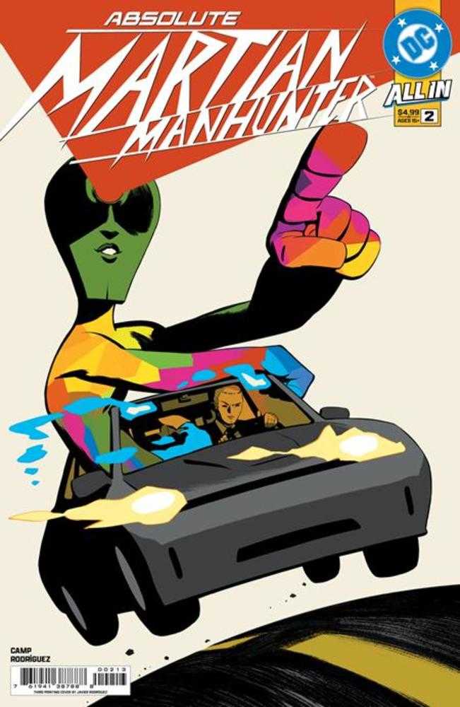 ABSOLUTE MARTIAN MANHUNTER #2 (DC 2026) 3rd Print Comic