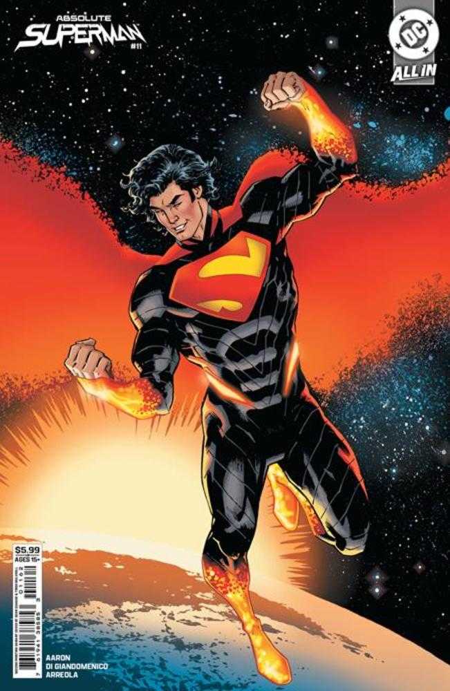 ABSOLUTE SUPERMAN #11 COVER B SEAN IZAASKE CARD STOCK VARIANT (2026) 2nd Print
