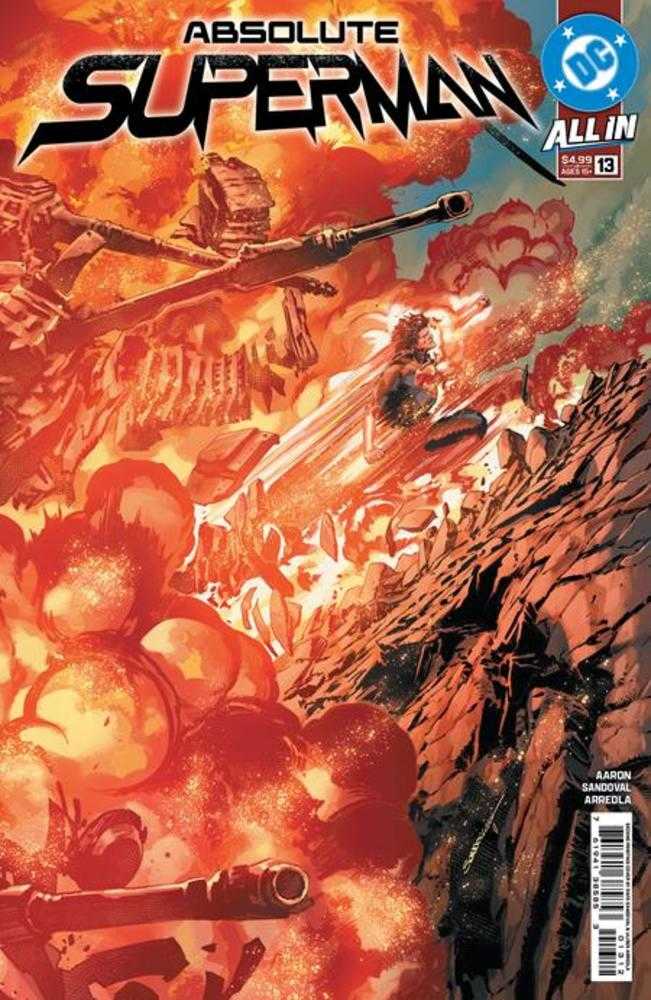 ABSOLUTE SUPERMAN #13 COVER A RAFA SANDOVAL (DC 2026) 2nd Print Comic
