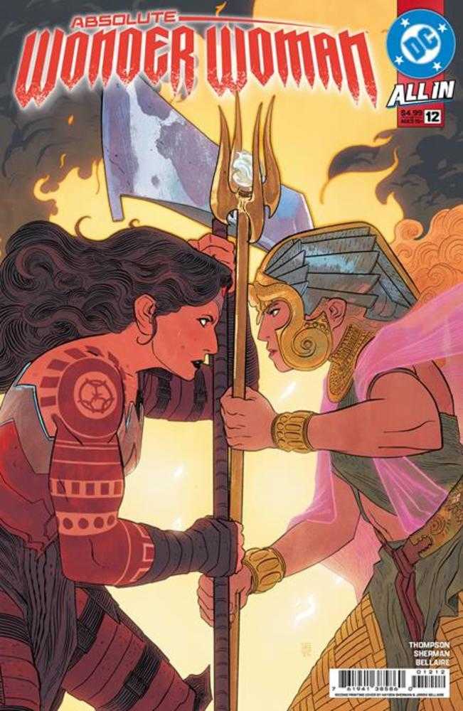 ABSOLUTE WONDER WOMAN #12 COVER A HAYDEN SHERMAN (DC 2026) 2nd Print Comic