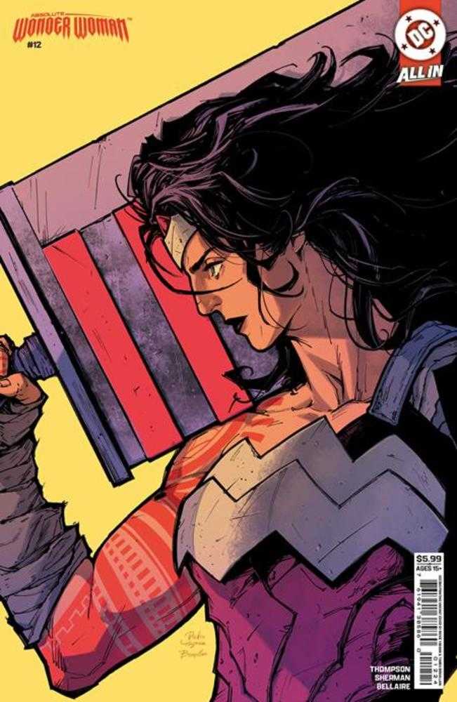 ABSOLUTE WONDER WOMAN #12 COVER B RICKIE YAGAWA CARD STOCK VARIANT