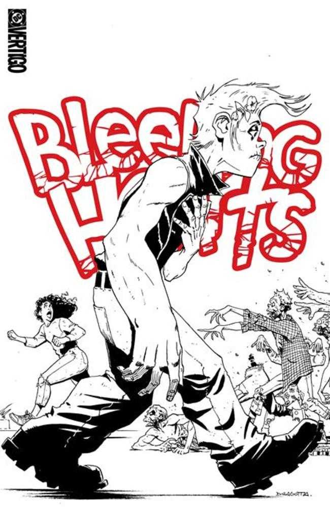BLEEDING HEARTS #1 COVER B NICK DRAGOTTA CARD STOCK VARIANT (MATURE)