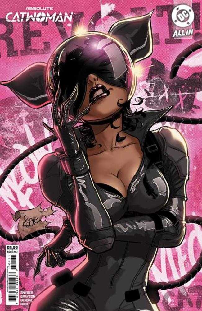 ABSOLUTE CATWOMAN #1 COVER C KAARE ANDREWS CARD STOCK VARIANT (DC 2026) Comic