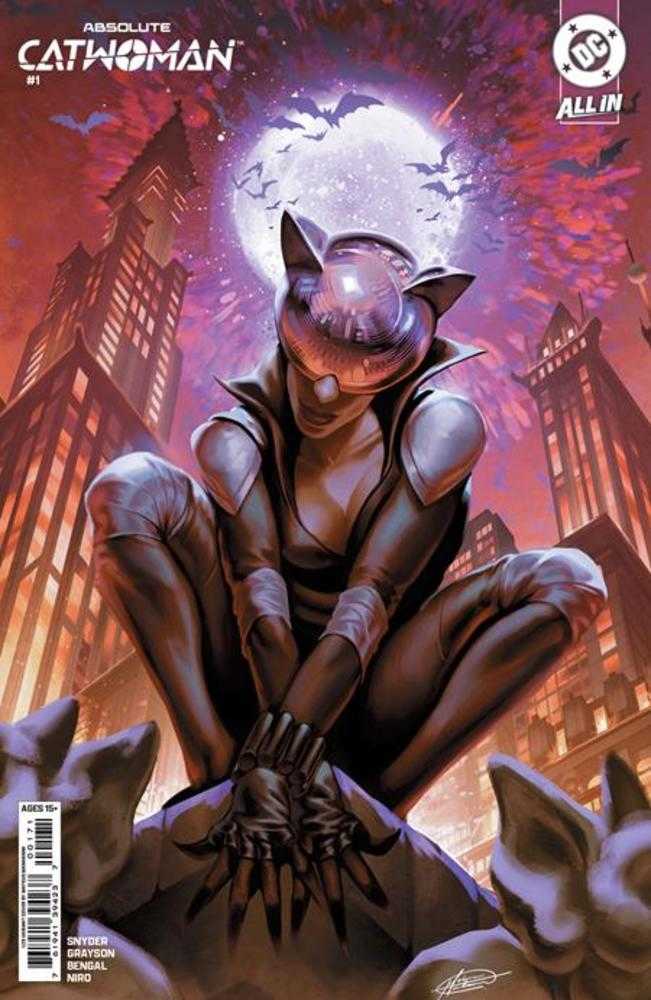 ABSOLUTE CATWOMAN #1 COVER H 1:25 MATEUS MANHANINI CARD STOCK VARIANT Comic