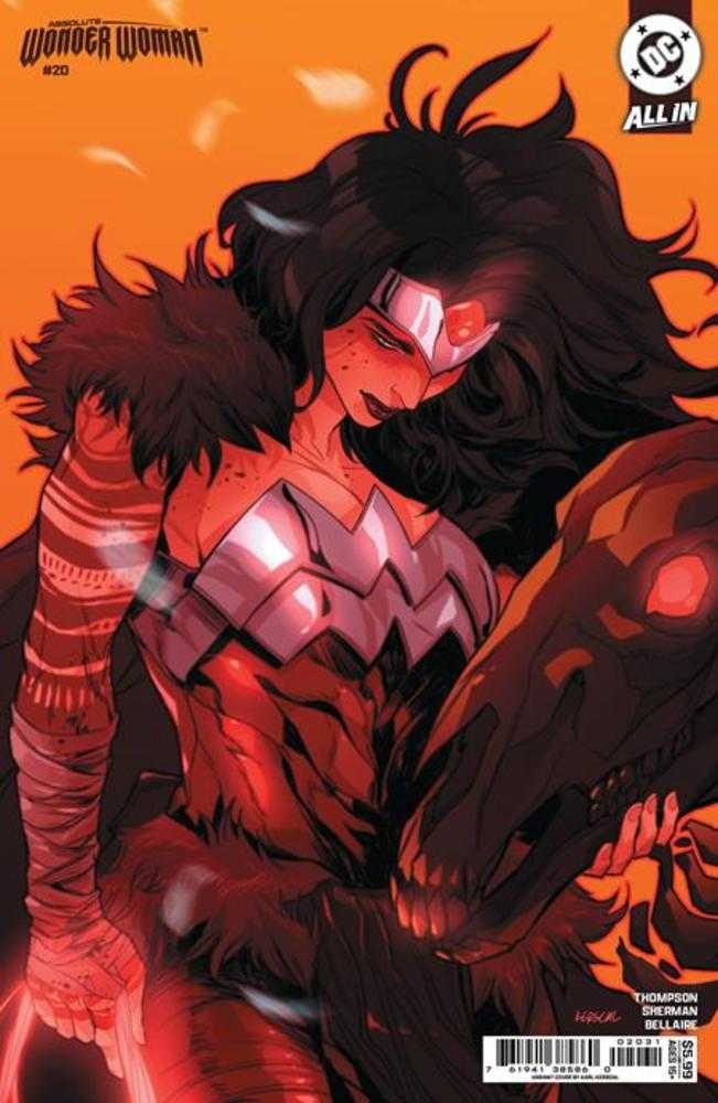 ABSOLUTE WONDER WOMAN #20 COVER C KARL KERSCHL CARD STOCK VARIANT (2026) Comic