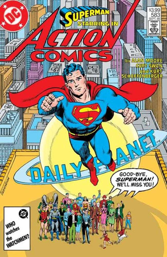 ACTION COMICS #583 FACSIMILE EDITION COVER A CURT SWAN (WHATEVER HAPPENED TO THE MAN OF TOMORROW PART 2)
