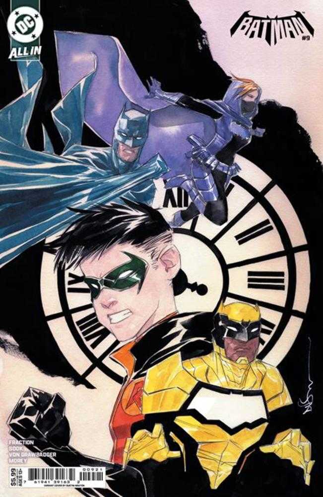 BATMAN #9 COVER B DUSTIN NGUYEN CARD STOCK VARIANT (DC 2026) 1st Print Comic