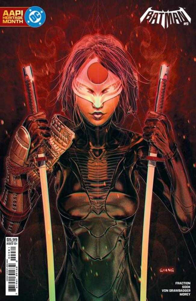 BATMAN #9 COVER G JOHN GIANG AAPI HERITAGE MONTH CARD STOCK VARIANT (2026) Comic