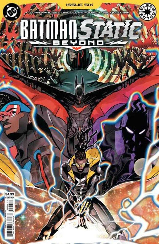 BATMAN STATIC BEYOND #6 COVER A NIKOLAS DRAPER IVEY (DC 2026) 1st Print Comic