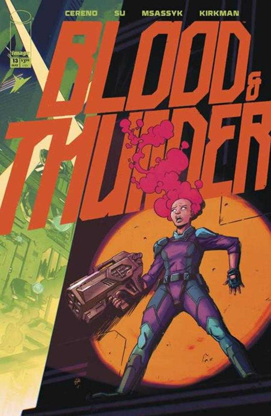 BLOOD & THUNDER #13 COVER B NICK ROCHE & JOSH BURCHAM VARIANT (MATURE)