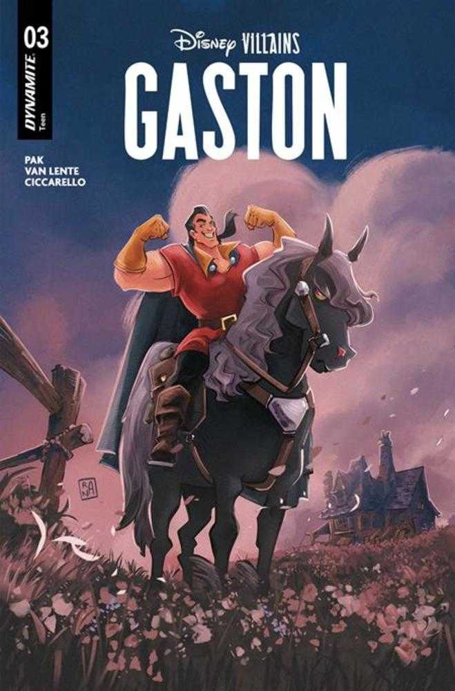 DISNEY VILLAINS GASTON #3 COVER A ALESSANDRO RANALDI