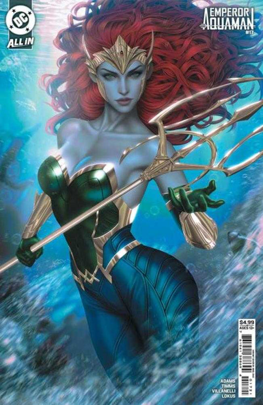 EMPEROR AQUAMAN #17 COVER B ARIEL DIAZ CARD STOCK VARIANT