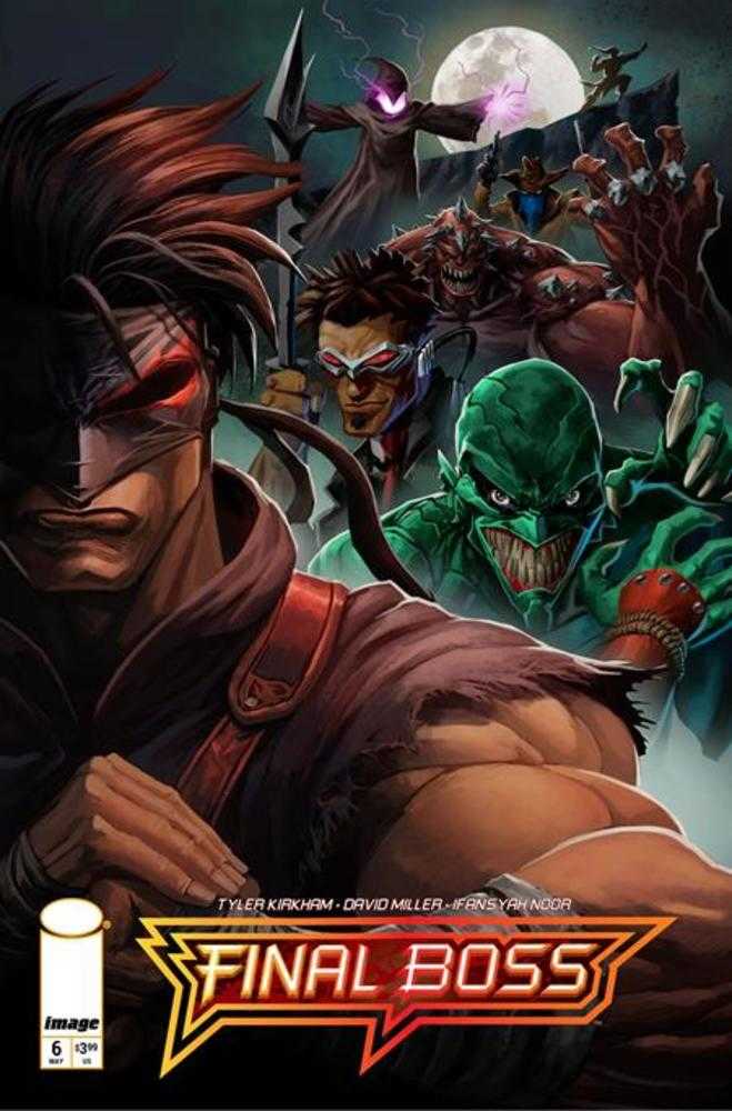 FINAL BOSS #6 COVER A TYLER KIRKHAM (MATURE) (Image 2026) 1st Print Comic