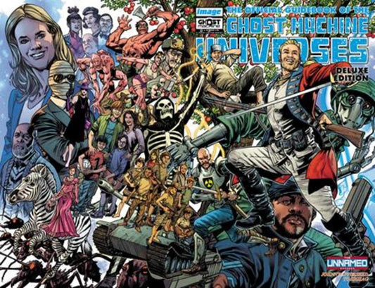 GHOST MACHINE THE OFFICIAL GUIDEBOOK #2 COVER B BRYAN HITCH & BRAD ANDERSON WRAPAROUND