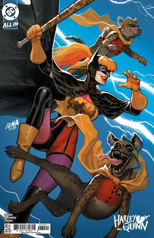 HARLEY QUINN #62 COVER B DAVID NAKAYAMA CARD STOCK VARIANT (DC 2026) Comic