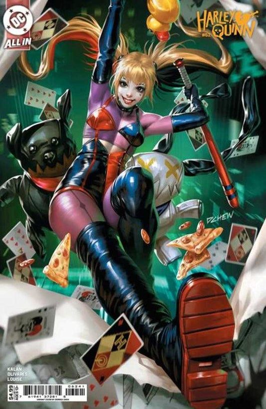 HARLEY QUINN #62 COVER D DERRICK CHEW CARD STOCK VARIANT (DC 2026) Comic