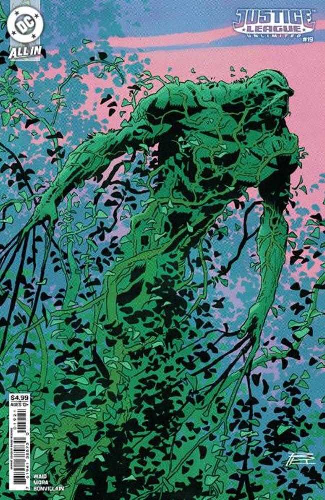 JUSTICE LEAGUE UNLIMITED #19 COVER B BRUNO REDONDO CARD STOCK VARIANT