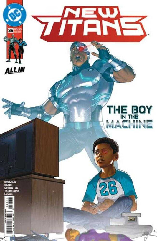 NEW TITANS #35 COVER A TAURIN CLARKE (DC 2026) 1st Print Comic