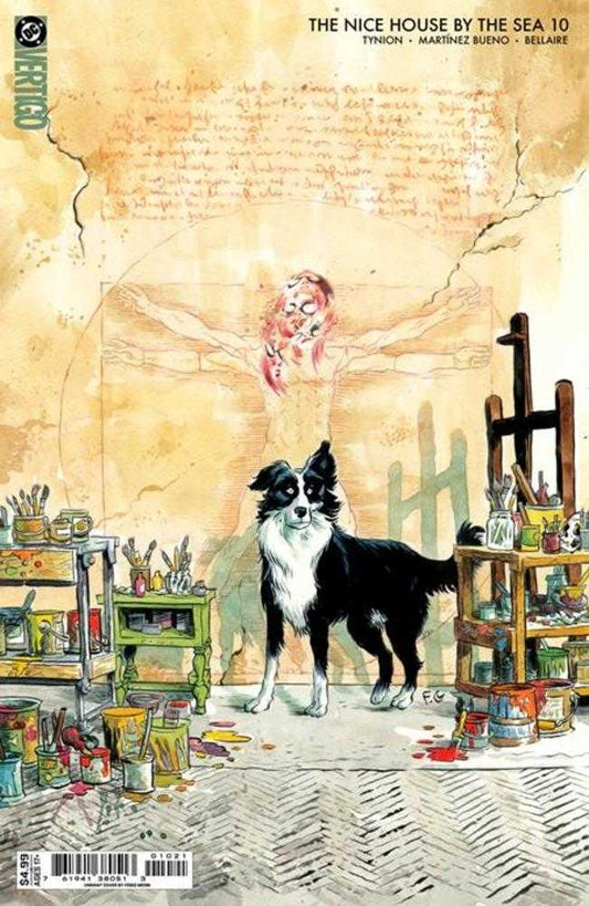 NICE HOUSE BY THE SEA #10 COVER B FABIO MOON CARD STOCK VARIANT Comic