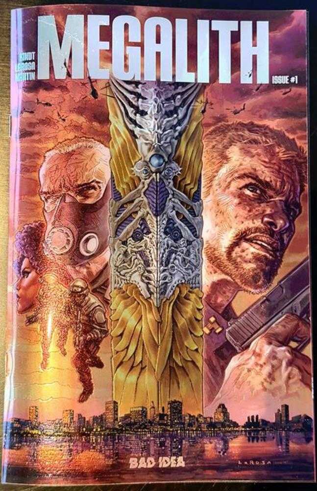 OLYMPUS SAGA MEGALITH #1 COVER C LEWIS LAROSA CHROMIUM VARIANT (2026) Comic