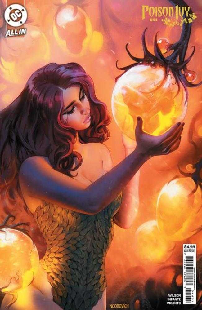 POISON IVY #44 COVER C NOOBOVICH CARD STOCK VARIANT (DC 2026) 1st Print Comic