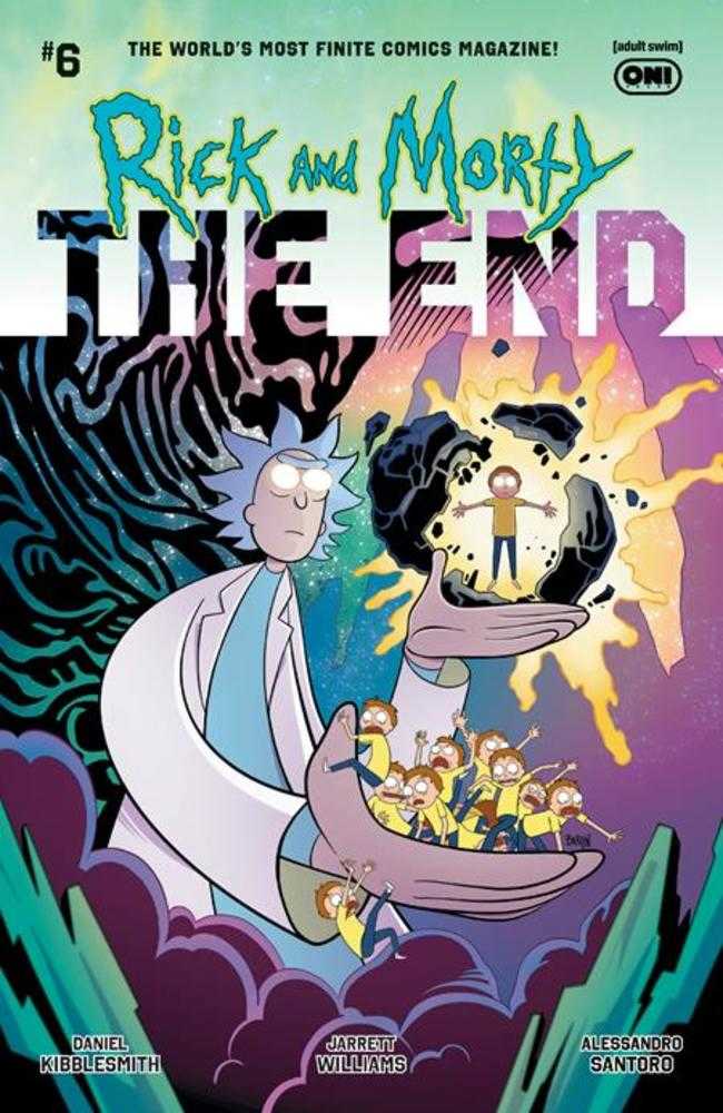 RICK AND MORTY THE END #6 COVER A DAVE BARDIN