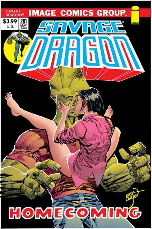 SAVAGE DRAGON #281 COVER B ERIK LARSEN 70 S TRADE DRESS VARIANT (MATURE)