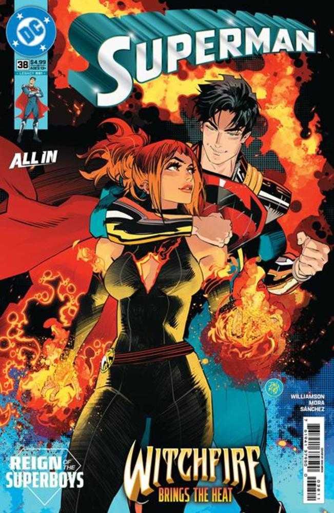 SUPERMAN #38 COVER A DAN MORA (THE REIGN OF THE SUPERBOYS) (DC 2026) Comic