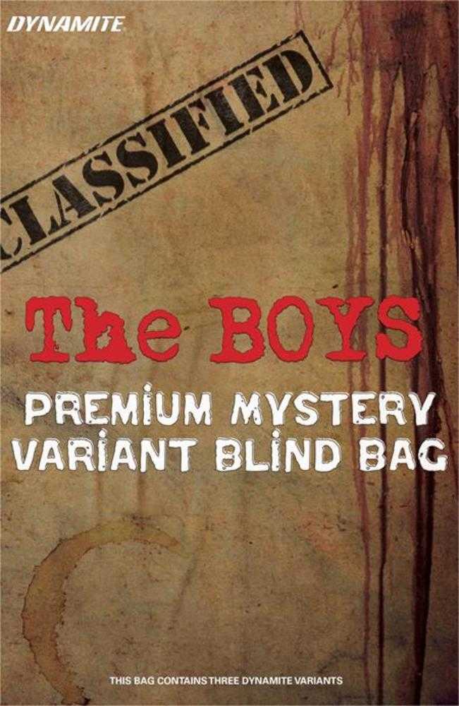 BOYS #1 BLOODY BLIND BAG (MATURE) (Dynamite Entertainment 2026) 1st Print Comic