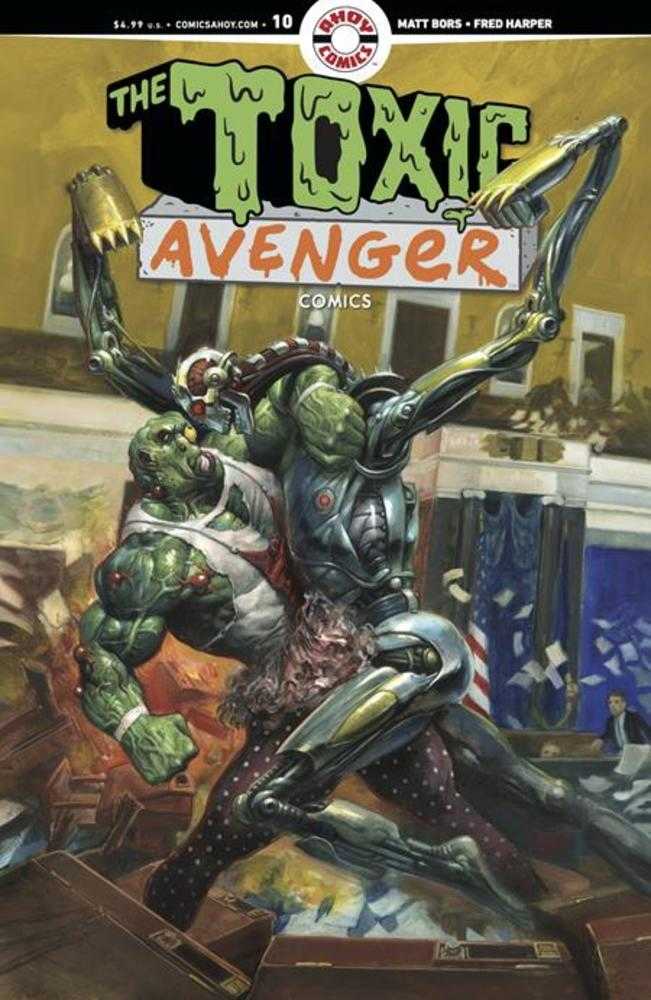 TOXIC AVENGER COMICS #10 COVER A FRED HARPER (MATURE) (Ahoy 2026) Comic