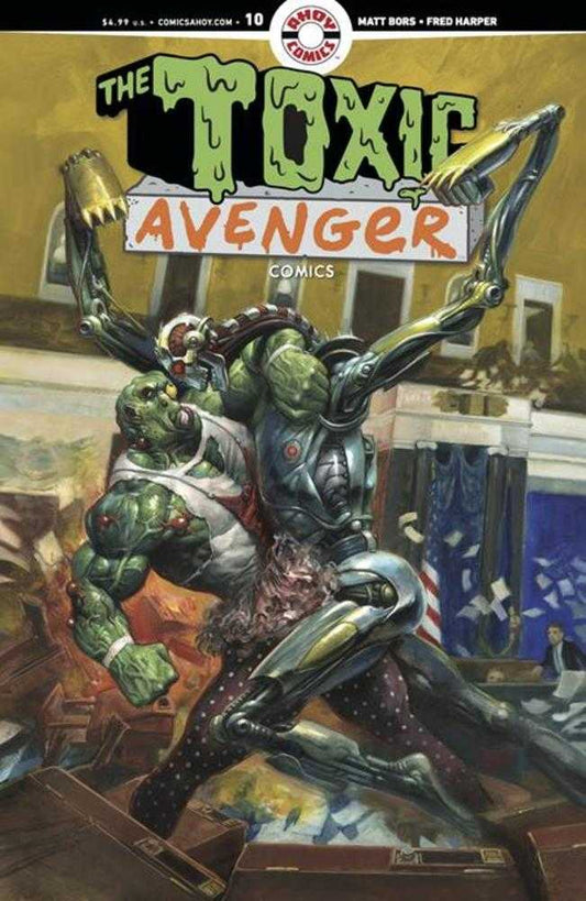 TOXIC AVENGER COMICS #10 COVER A FRED HARPER (MATURE) (Ahoy 2026) Comic