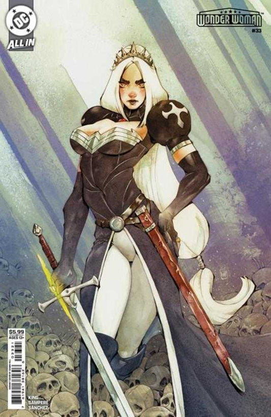 WONDER WOMAN #33 COVER B CHUMA HILL CARD STOCK VARIANT (DC 2026) 1st Print Comic