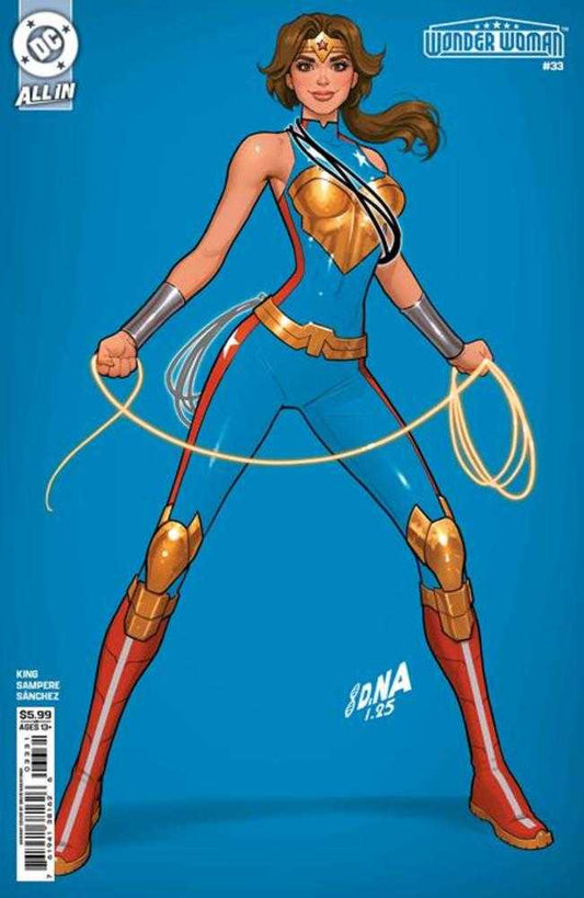 WONDER WOMAN #33 COVER C DAVID NAKAYAMA CARD STOCK VARIANT (DC 2026) Comic