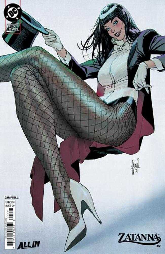 ZATANNA (2026) #2 COVER C GUILLEM MARCH CARD STOCK VARIANT (DC 2026) Comic