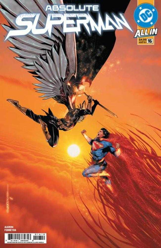 ABSOLUTE SUPERMAN #16 COVER A RAFA SANDOVAL (DC 2026) 2nd Print Comic
