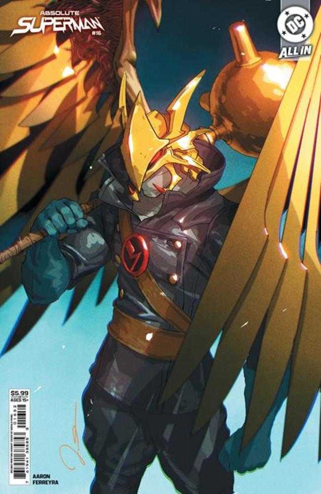 ABSOLUTE SUPERMAN #16 COVER B GERALD PAREL CARD STOCK VARIANT (2026) 2nd Print