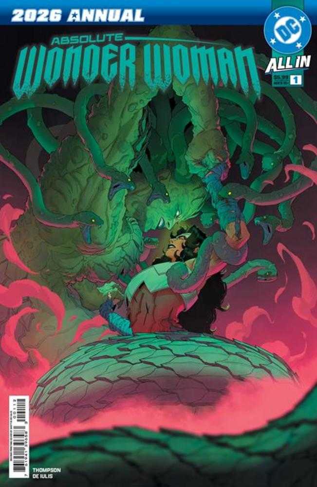 ABSOLUTE WONDER WOMAN ANNUAL 2026 #1 2ND PRINT (ONE SHOT) COVER A MATTIA DE IULIS