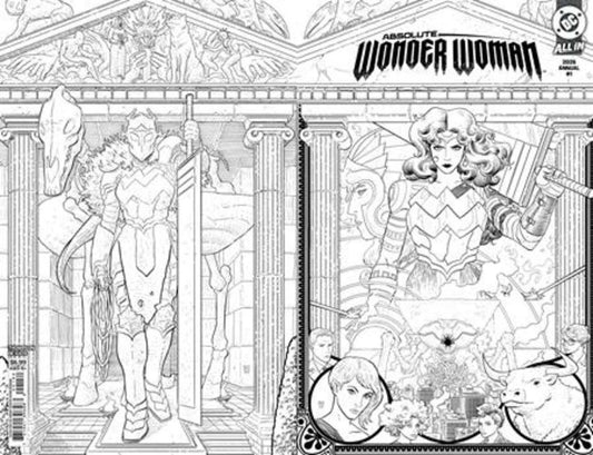 ABSOLUTE WONDER WOMAN ANNUAL 2026 #1 (ONE SHOT) COVER B HAYDEN SHERMAN BLACK & WHITE