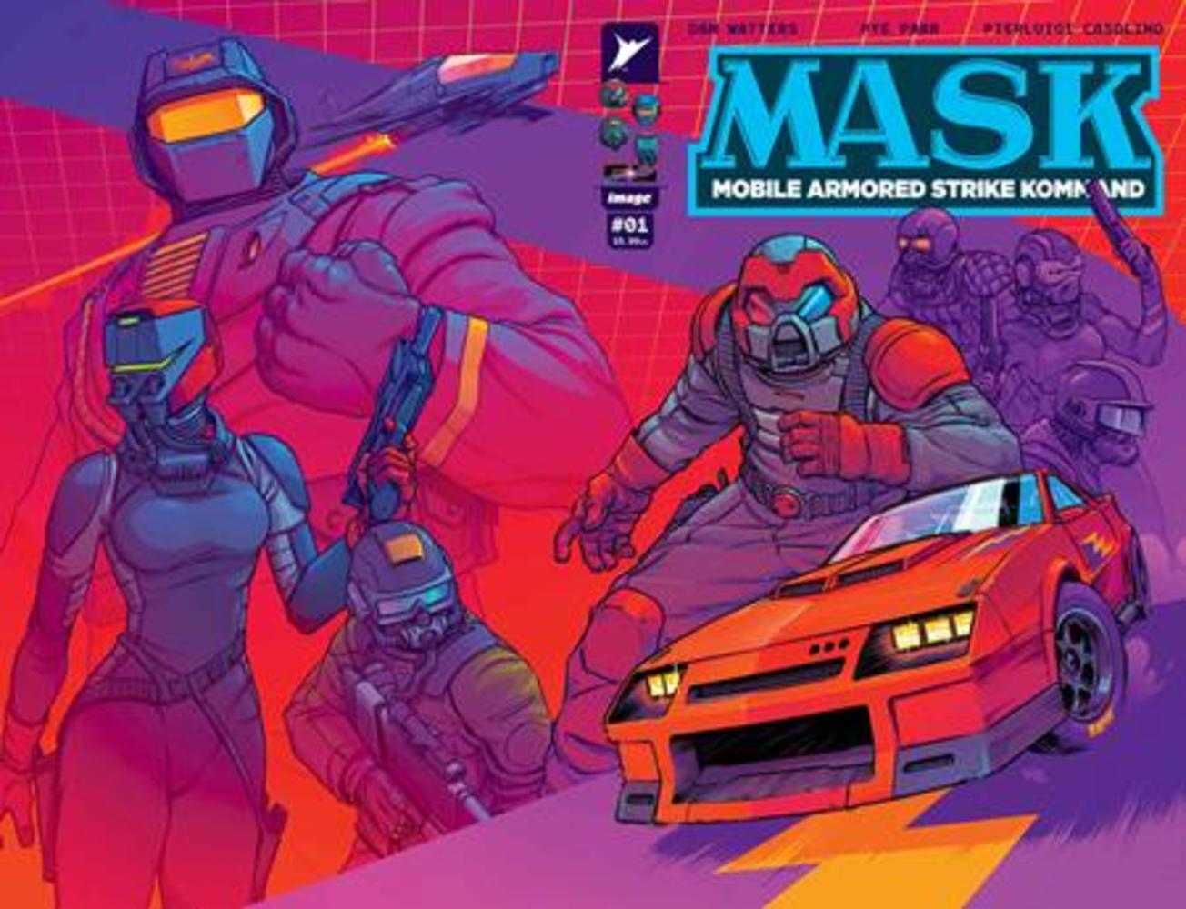 MASK #1 COVER A PYE PARR WRAPAROUND (Image 2026) 1st Print Comic