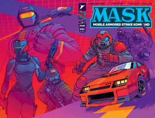 MASK #1 COVER A PYE PARR WRAPAROUND (Image 2026) 1st Print Comic