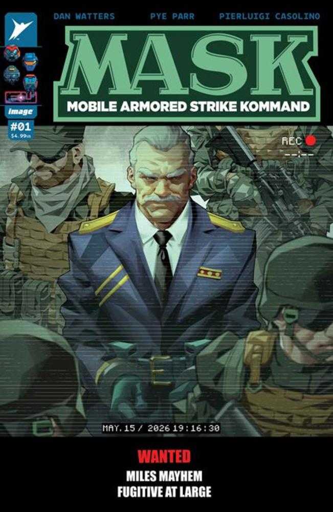 MASK #1 COVER G 1:25 KAEL NGU VARIANT (Image 2026) 1st Print Comic