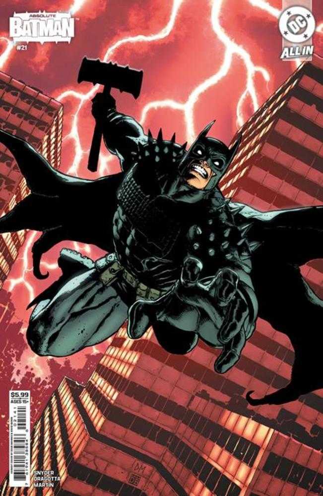 ABSOLUTE BATMAN #21 COVER D DOUG MAHNKE CARD STOCK VARIANT (DC 2026) Comic