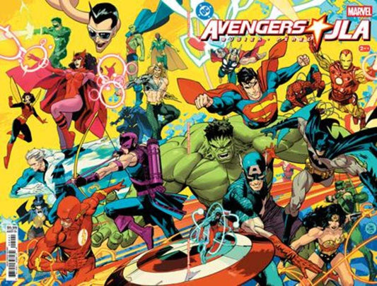AVENGERS JLA #2 FACSIMILE EDITION COVER B DAN MORA VARIANT (DC 2026) Comic
