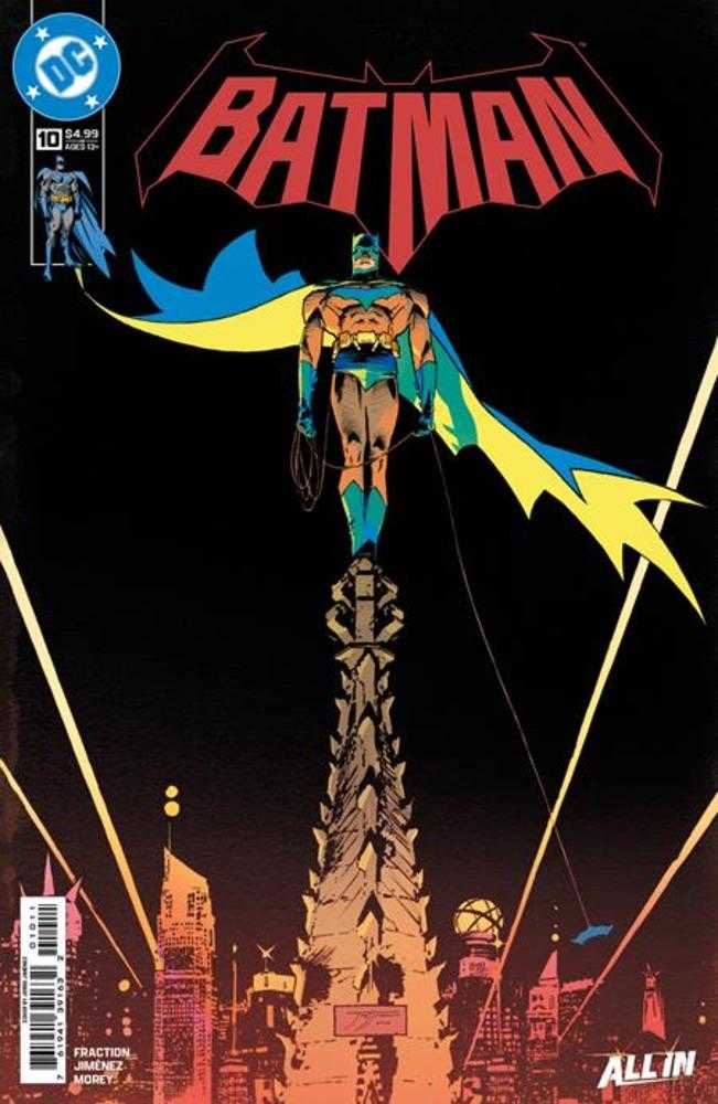 BATMAN #10 COVER A JORGE JIMENEZ (DC 2026) 1st Print Comic