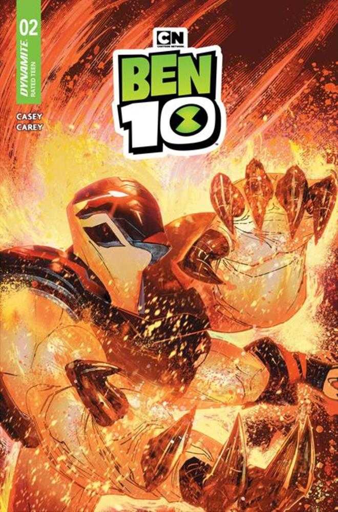BEN 10 #2 COVER A ROBERT CAREY (Dynamite Entertainment 2026) 1st Print Comic