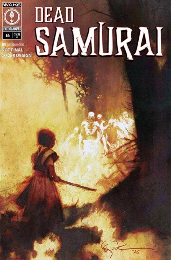DEAD SAMURAI #8 COVER A BILL SIENKIEWICZ (MATURE) (2026) Comic