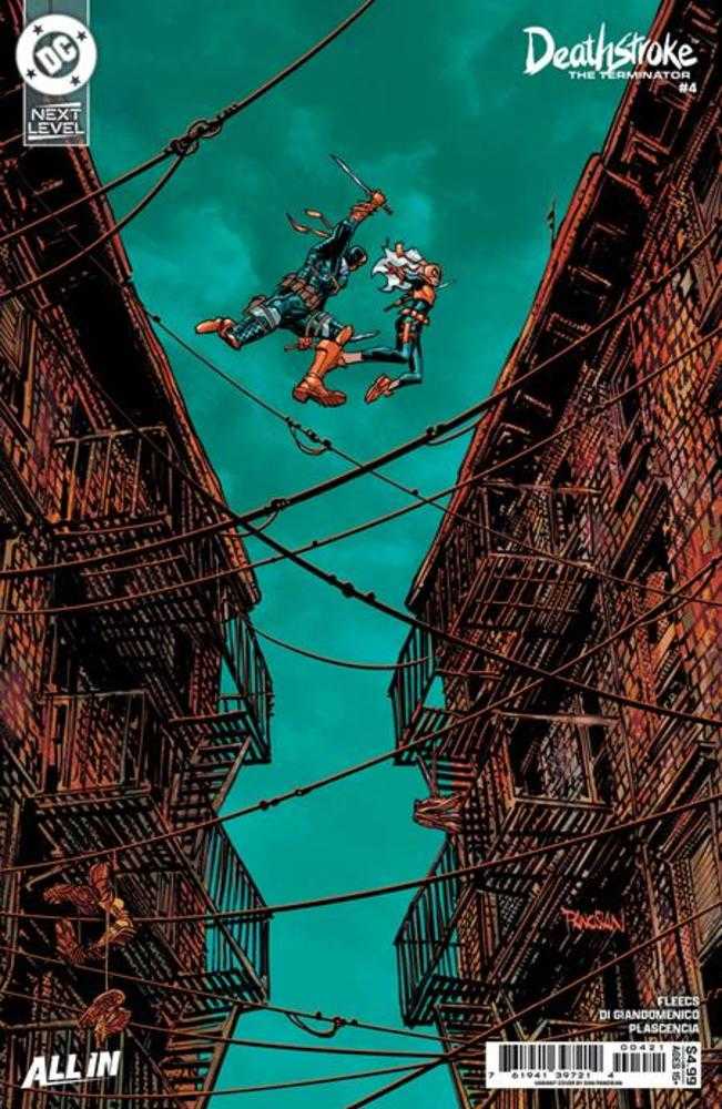 DEATHSTROKE THE TERMINATOR #4 COVER B DAN PANOSIAN CARD STOCK VARIANT