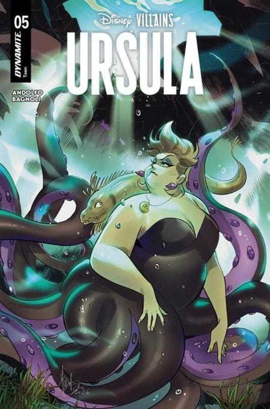 DISNEY VILLAINS URSULA #5 COVER A MIRKA ANDOLFO VARIANT (2026) Comic