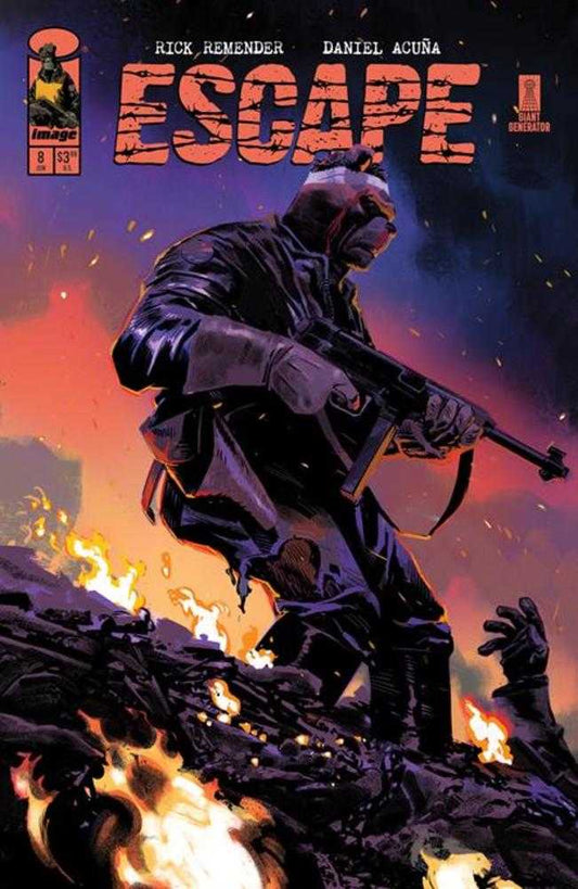 ESCAPE #8 COVER A DANIEL ACUNA