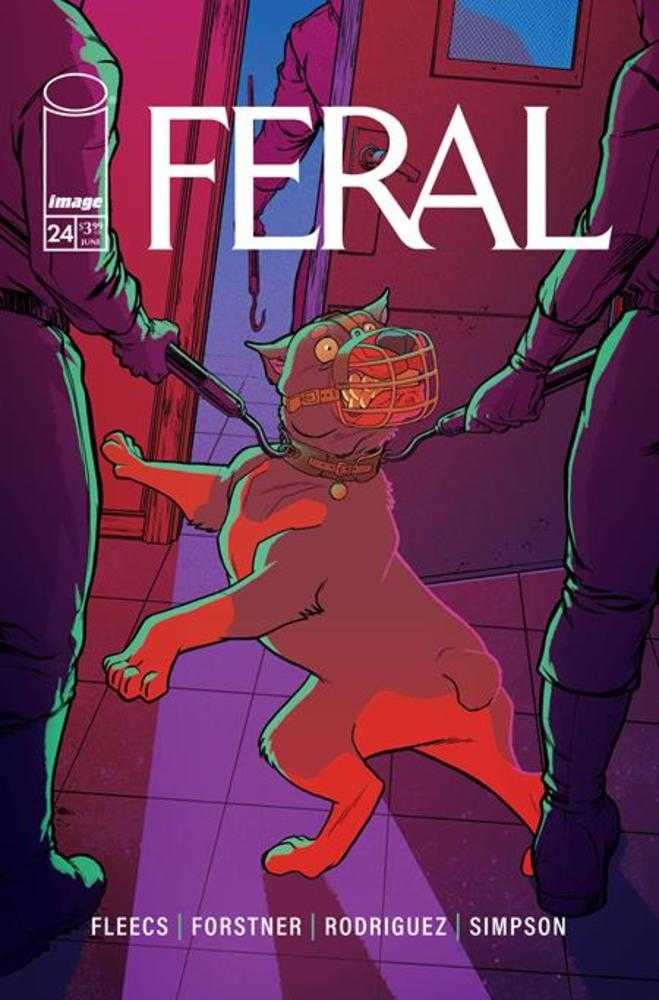 FERAL #24 COVER A TONY FLEECS & TRISH FORSTNER